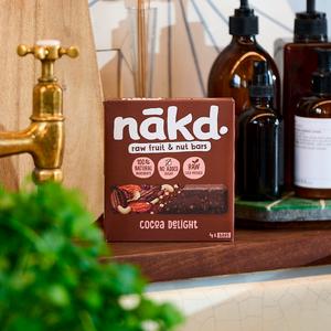 Nakd Cocoa Delight Fruit & Nut Bars 4x35g - gallery image 5