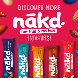 Nakd Berry Delight Fruit & Nut Bars 4x35g - gallery image 2
