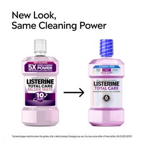 Listerine Total Care Milder Taste Zero Alcohol Mouthwash 500ml - gallery image 3