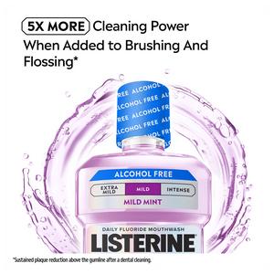 Listerine Total Care Milder Taste Zero Alcohol Mouthwash 500ml - gallery image 4