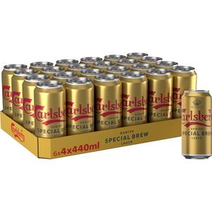 Carlsberg Special Brew Lager Beer Cans 4x440ml - gallery image 4