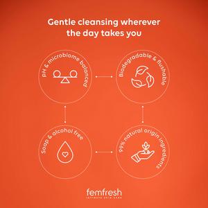 Femfresh Intimate Wipes, Pocket Size x10 - gallery image 4