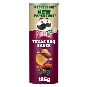 Pringles Texas BBQ Sauce Flavour Sharing Crisps 185g