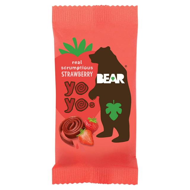 Bear Yoyos Strawberry Snacking Fruit 20g Sainsbury S