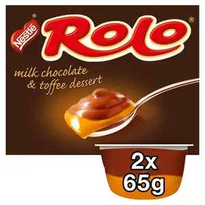 Rolo Milk Chocolate & Toffee Dessert 2 x65g