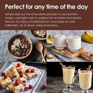 Options Instant Belgian Hot White Chocolate Drink 220g - gallery image 3