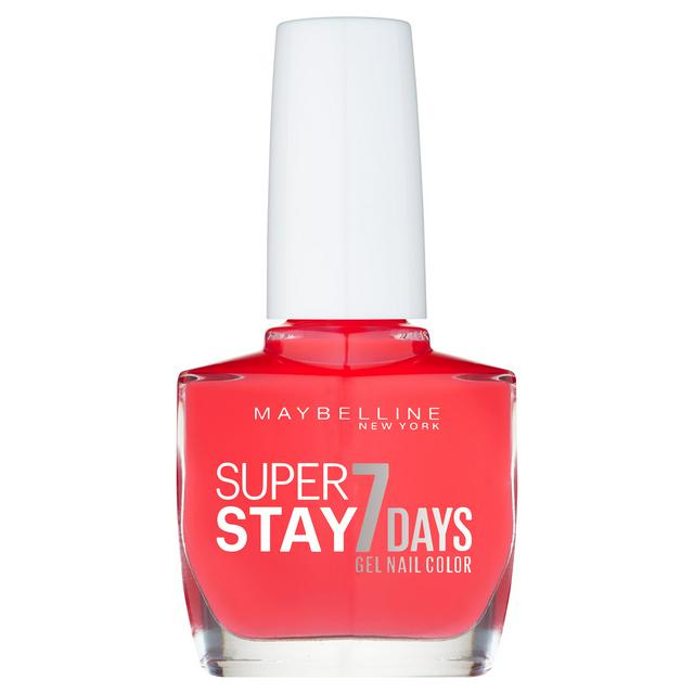 Maybelline SuperStay 7 Days Nail Polish 490 Hot Salsa Pink
