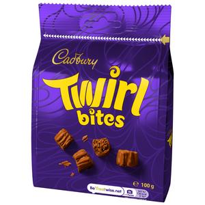 Cadbury Twirl 100g Bites Chocolate Bag - gallery image 3