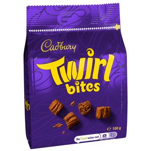 Cadbury Twirl 100g Bites Chocolate Bag - gallery image 4