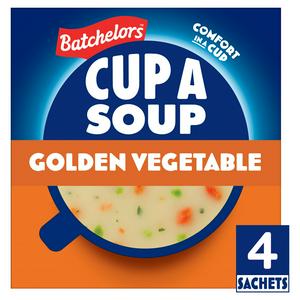 Batchelors Cup a Soup Golden Vegetable Sachets x4 82g - video