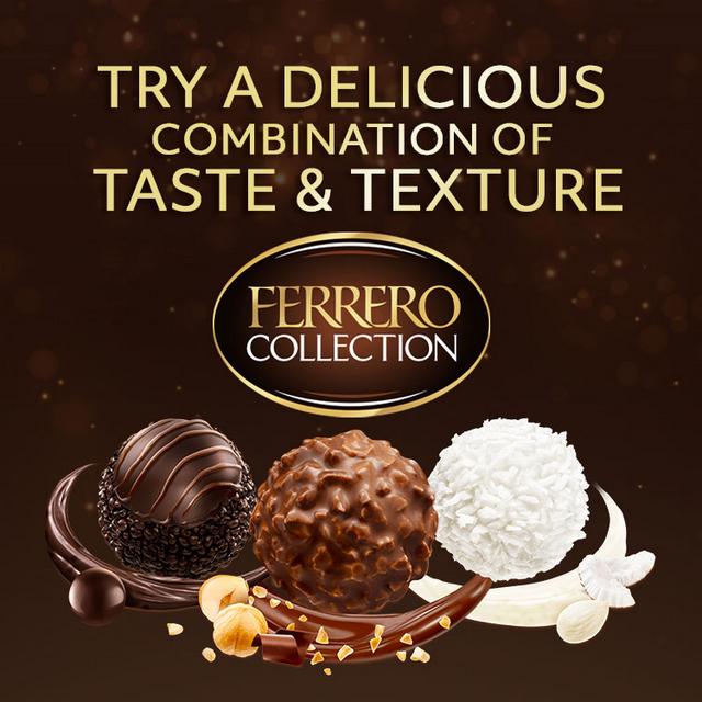 PRALINES DE COLLECTION FERRERO - 172G - RAFFAELLO FERRERO ROCHER RONDNOIR  EXCLUSIVE