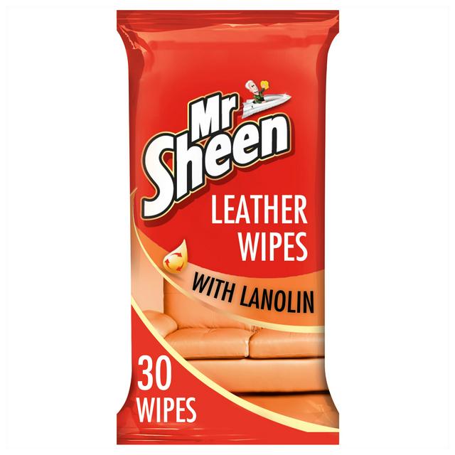 Mr Sheen Leather Wipes x30