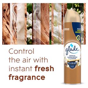 Glade Aerosol Air Freshener Sandalwood & Jasmine 300ml - gallery image 3