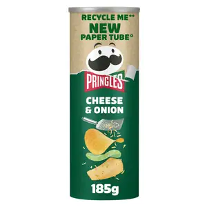 Pringles Cheese & Onion Sharing Crisps 185g