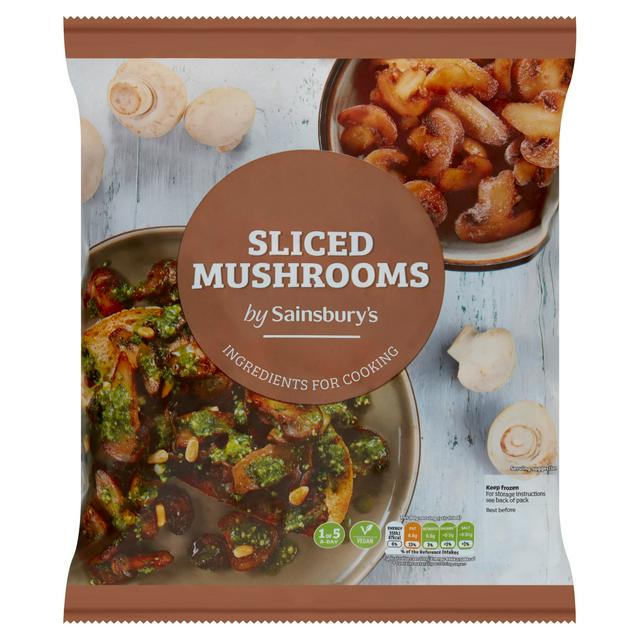 Sainsbury S Sliced Mushrooms 750g Sainsbury S