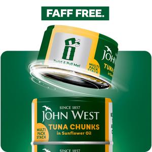 John West Tuna Chunks in Sunflower Oil 4x125g (102g Drained) - gallery image 6