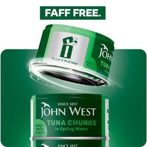 John West Tuna Chunks in Spring Water 4x125g (102g Drained) - gallery image 6