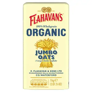 Flahavan's Organic Jumbo Oats 1kg