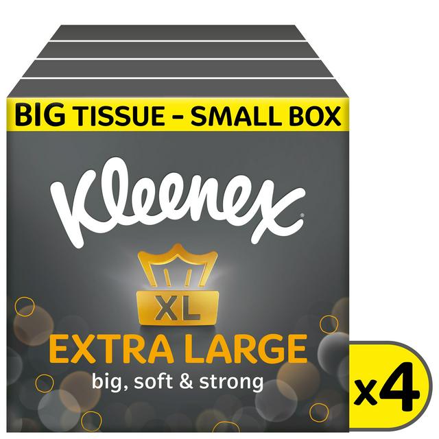 Kleenex Extra Large Compact Tissues 4 Pack