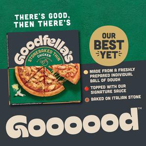 Goodfella's Stonebaked Thin Chicken Pizza 365g - gallery image 3