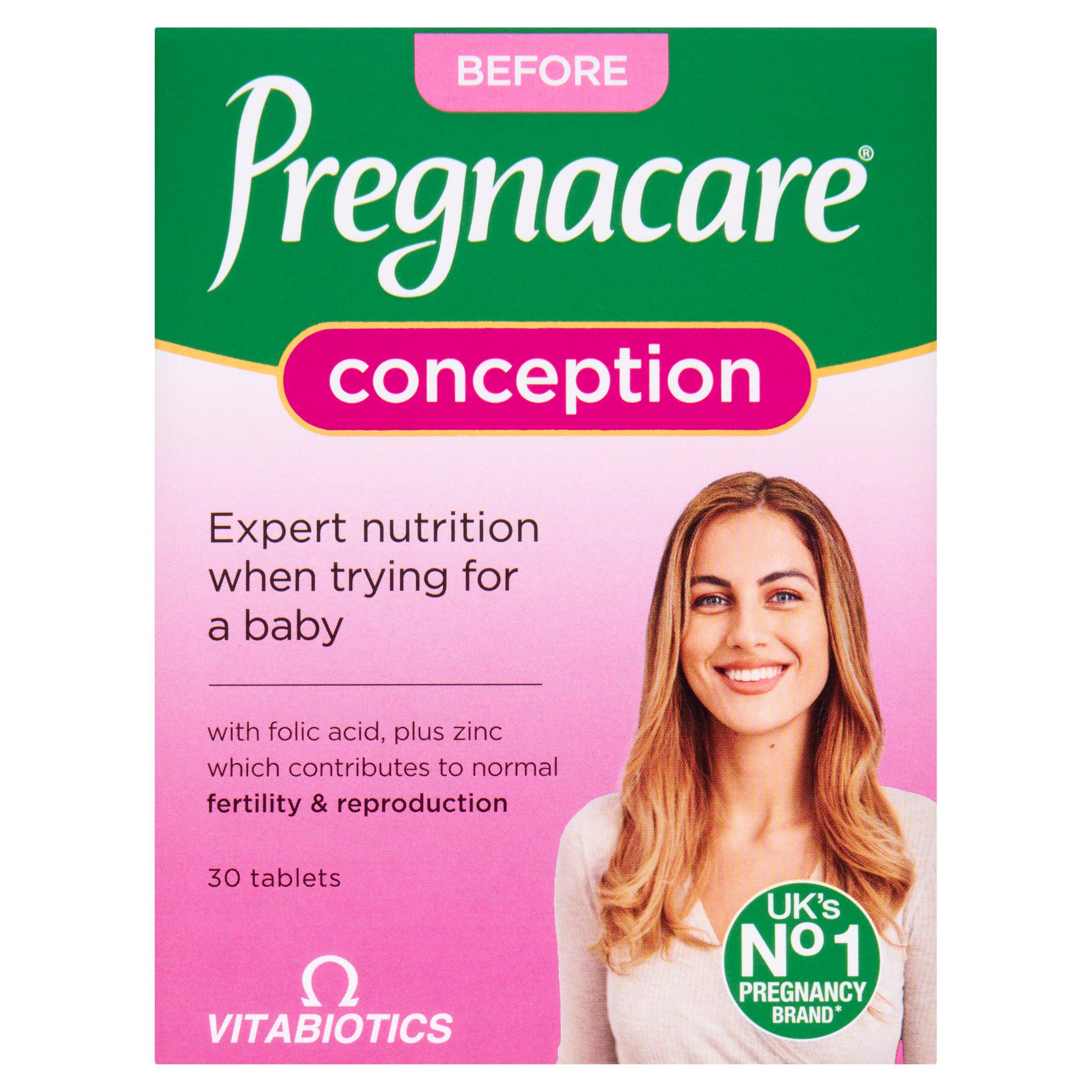 Pregnacare Conception Tablets Multivitamin Supplement x30