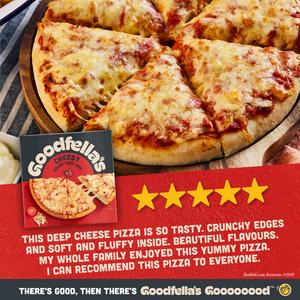 Goodfella's Deep Pan Cheese Pizza 421g - gallery image 2