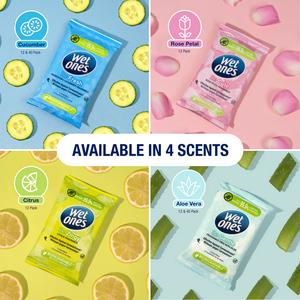 Wet Ones Be Zingy 12 x Anti-Bacterial Hand Wipes - gallery image 6