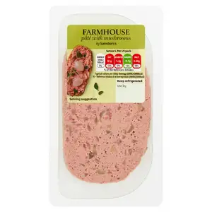 Sainsbury's Farmhouse Pate with Mushrooms 170g