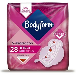 Bodyform Ultra Normal Sanitary Towels Wings x28