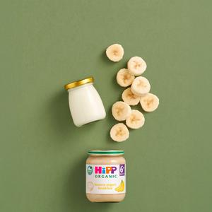 HiPP Organic Banana Yogurt Breakfast Baby Food Jar 6+ Months 125g - gallery image 3