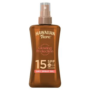 Hawaiian Tropic Glowing Protection Sunscreen Dry Oil SPF 15 ...
