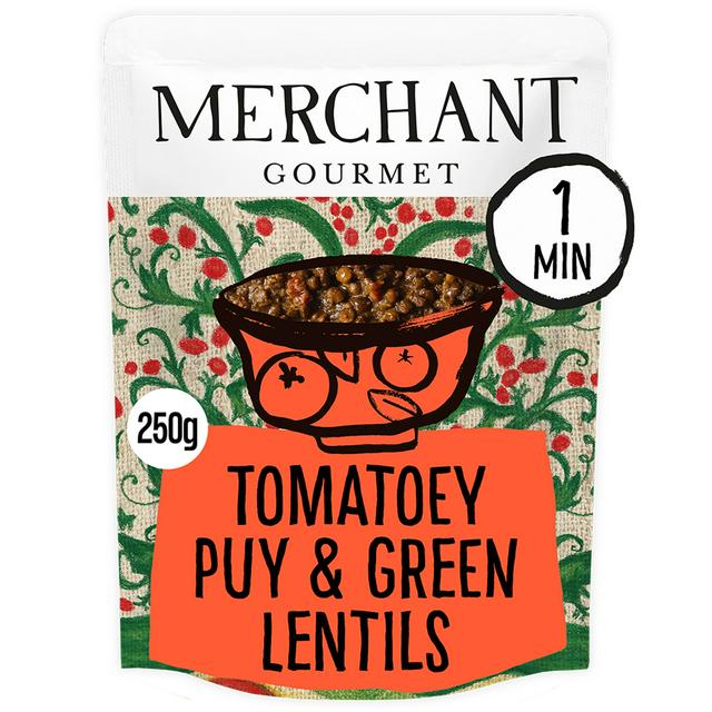 Merchant Gourmet Puy Lentils Tomato & Basil 250g