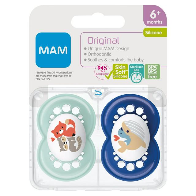 mam 6 month soothers