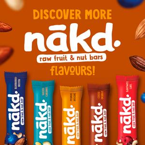 Nakd Cocoa Orange Fruit & Nut Bars 4x35g - gallery image 6