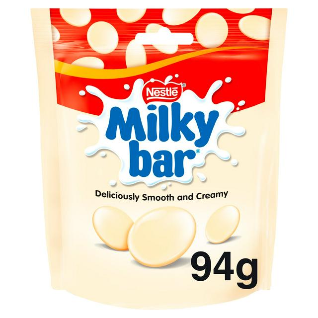 Milkybar White Chocolate Giant Buttons Pouch 103g