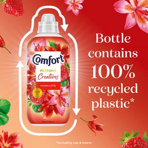 Comfort Creations Fabric Conditioner Strawberry and Lily 30 Washes 900ml - gallery image 5