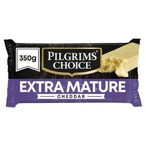 Pilgrims Choice Extra Mature Cheddar Cheese 350g