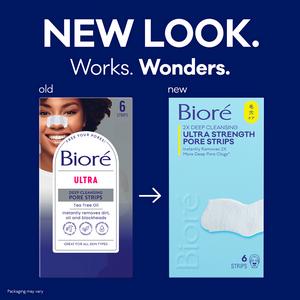 Biore Ultra Deep Cleansing Pore Strips x6 - gallery image 2