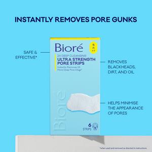 Biore Ultra Deep Cleansing Pore Strips x6 - gallery image 3