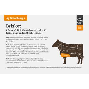 Sainsbury's British or Irish Beef Brisket (Approx. 1.7kg) - gallery image 2