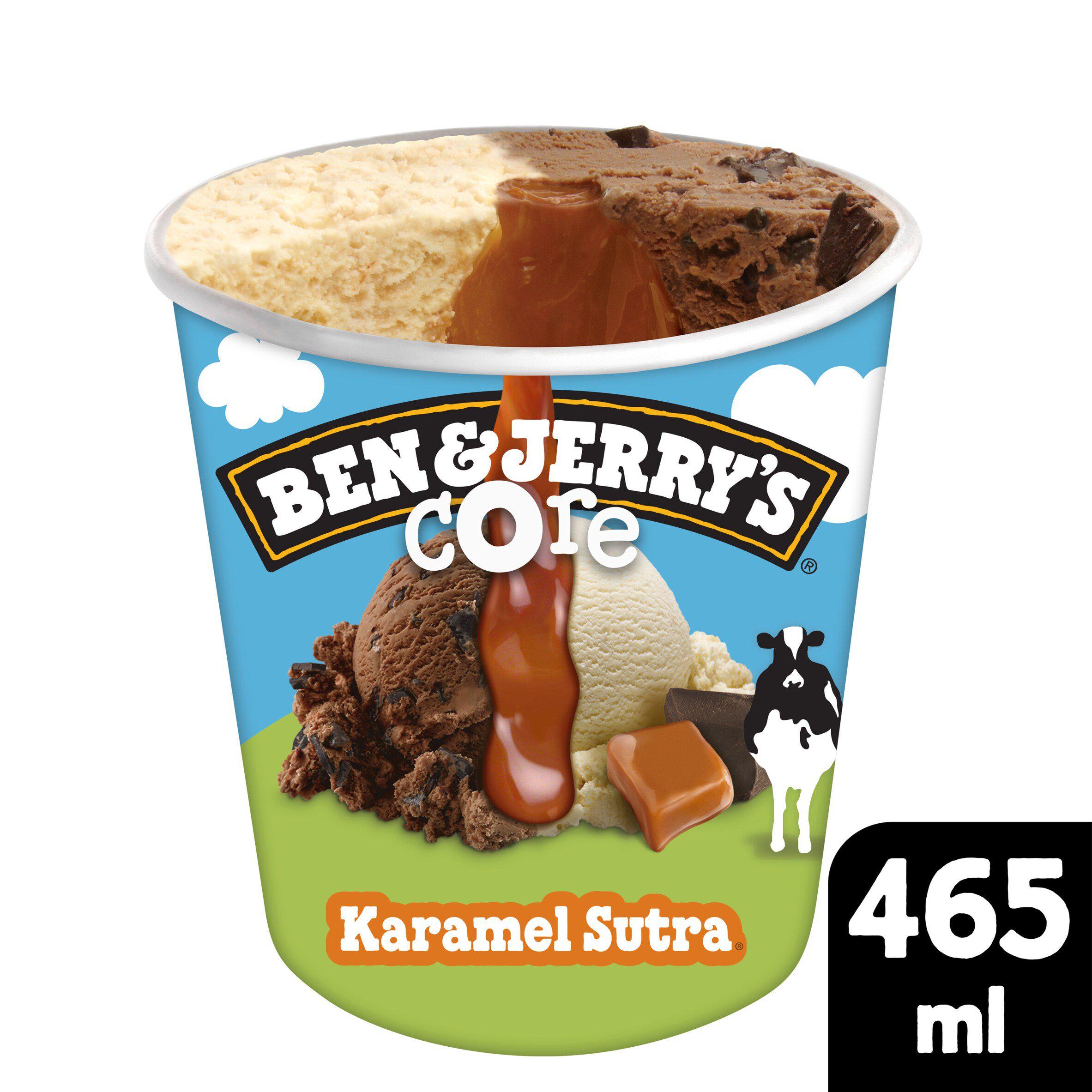 Ben & Jerry's 465ml Core Karamel Sutra Chocolate Ice Cream Tub