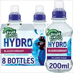 Fruit Shoot Hydro Blackcurrant Kids Water Drink 8x275ml