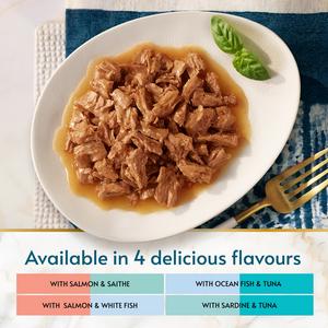 Gourmet Perle Seaside Duo in Gravy Wet Cat Food 12 x 85g - gallery image 3