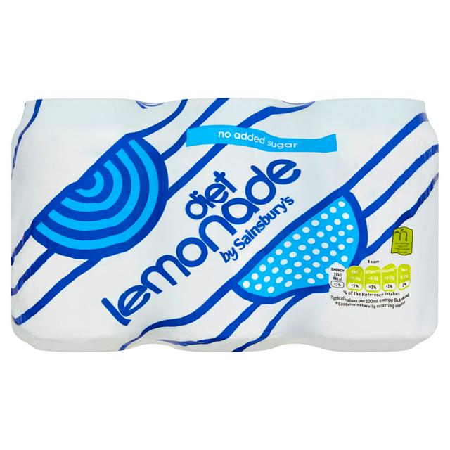 Sainsburys Sainsbury's Diet Lemonade 6x330ml