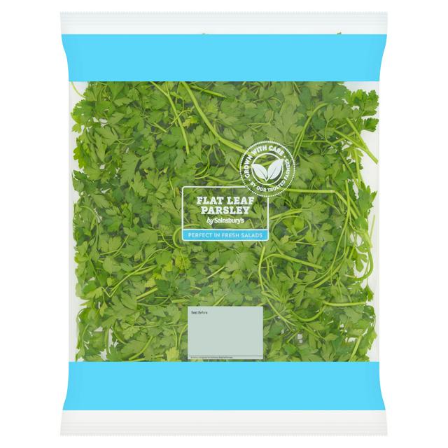 Sainsburys Fresh Packed Flat Leaf Parsley 100g