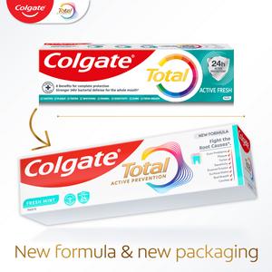Colgate Total Active Prevention Fresh Mint Toothpaste 125ml - gallery image 6