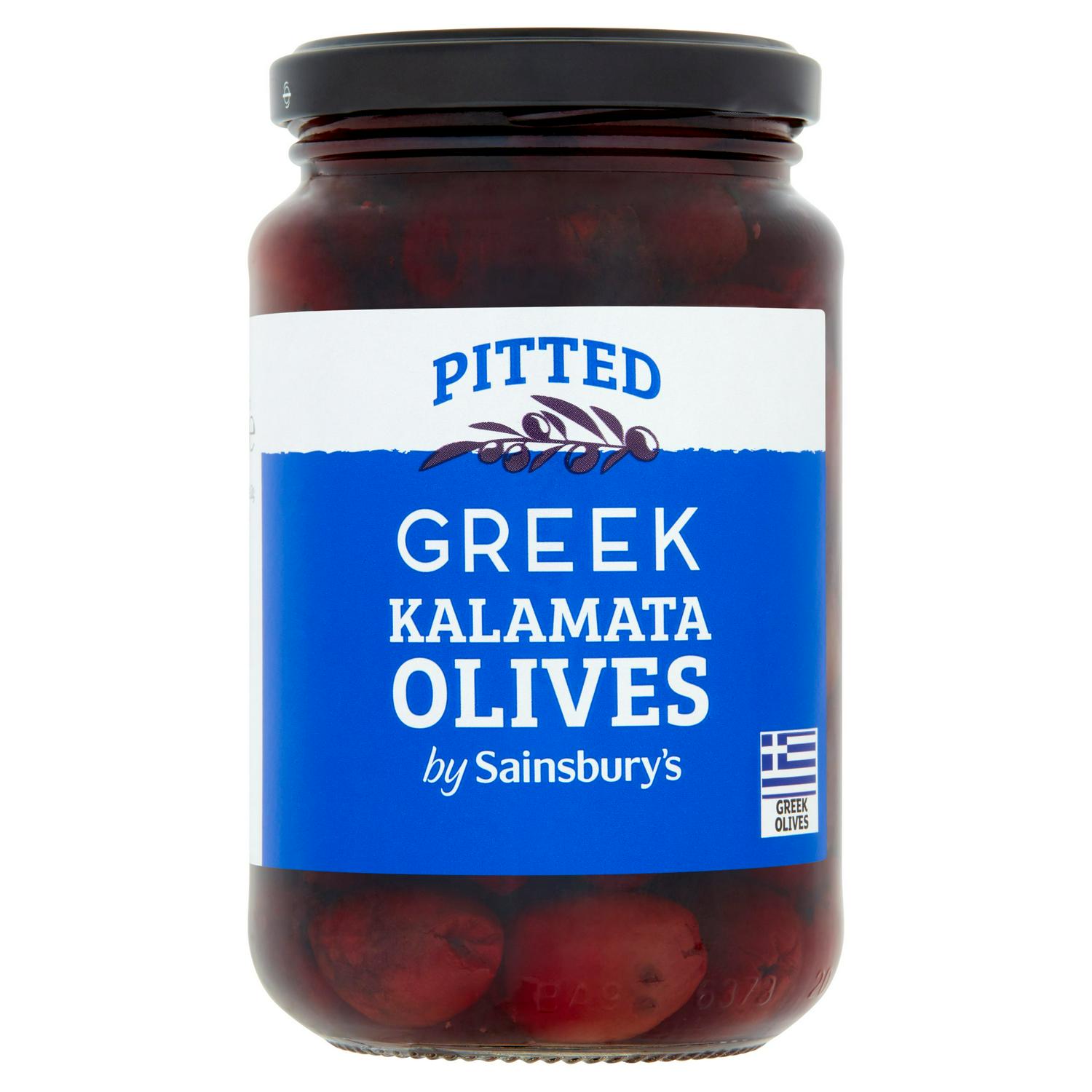 Sainsbury'S Pitted Greek Kalamata Olives 335G (170G*) X 1 Bellair