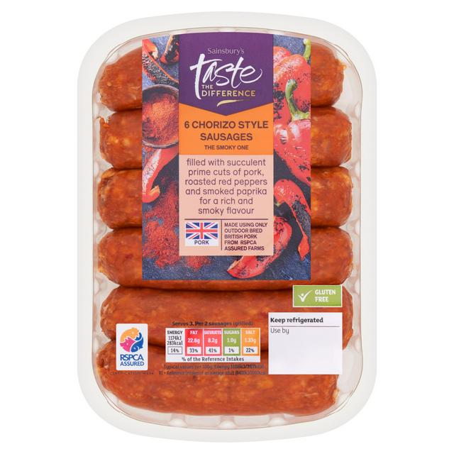 Sainsbury's Pork Sausages at Pedro Morgan blog