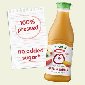 Innocent Pure Apple & Mango Juice 900ml - gallery image 3