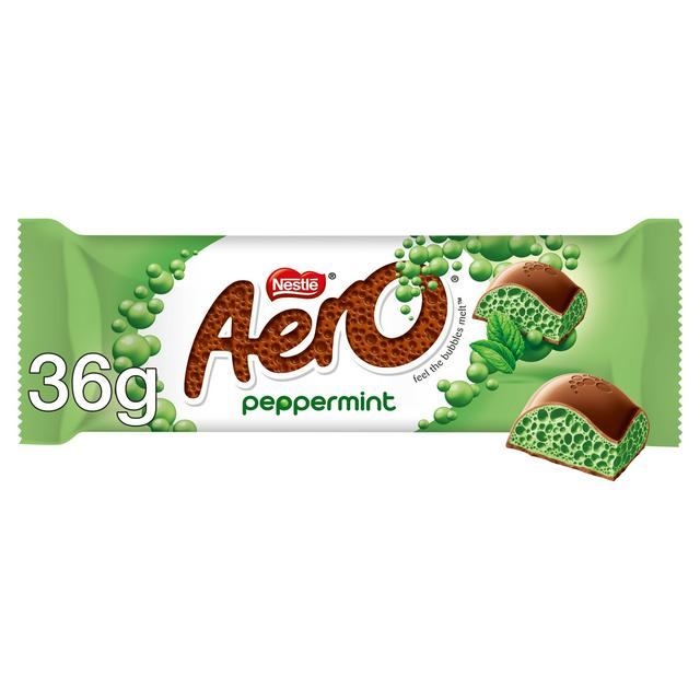Aero Peppermint Milk Chocolate Bar 36g - £0.85 - Compare Prices